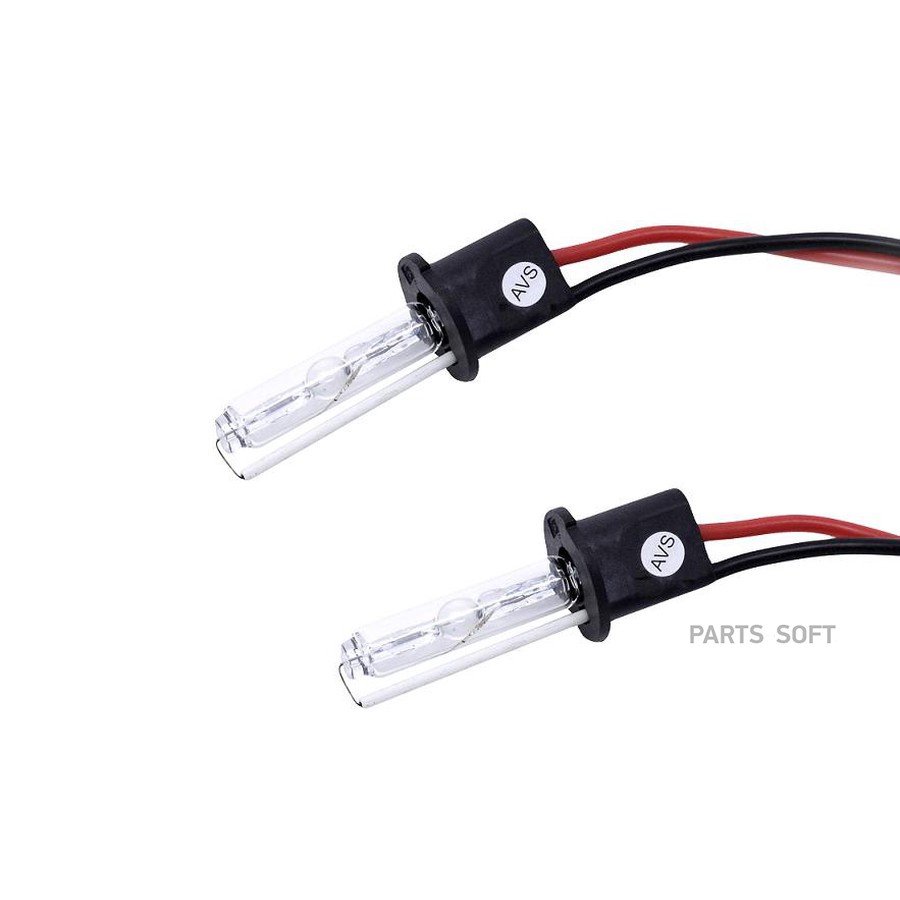 Лампа ксеноновая H3 12V 4300K "AVS" (разъём KET) (2 шт.) - AVS None None